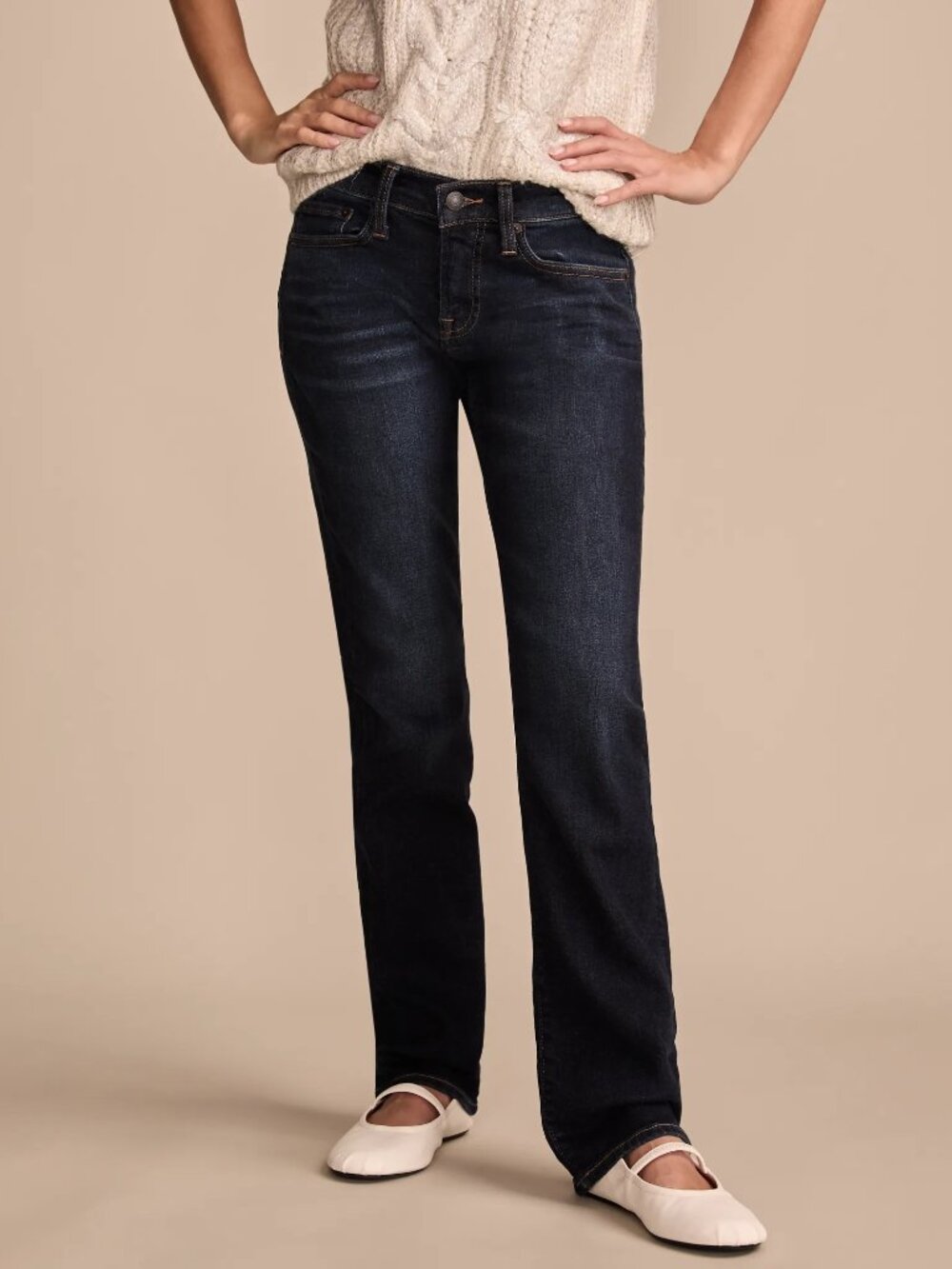 Lucky Brand Sweet Mid Rise Straight Jeans Twilight Blue Size 6/28